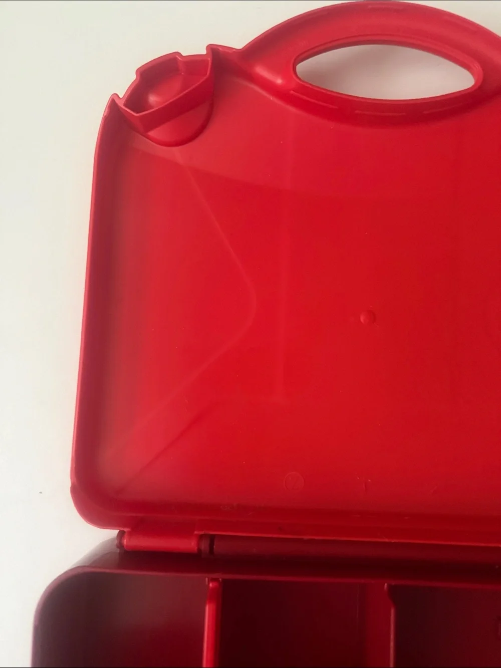 Lego Red Storage Case with Molded Logo